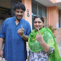 Kollywood Celebrities Cast Their Votes - Pictures | Picture 104416